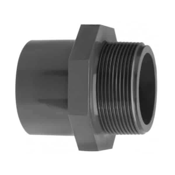 vdl pvc inzetdraadeind bu 20mm x 3/8''