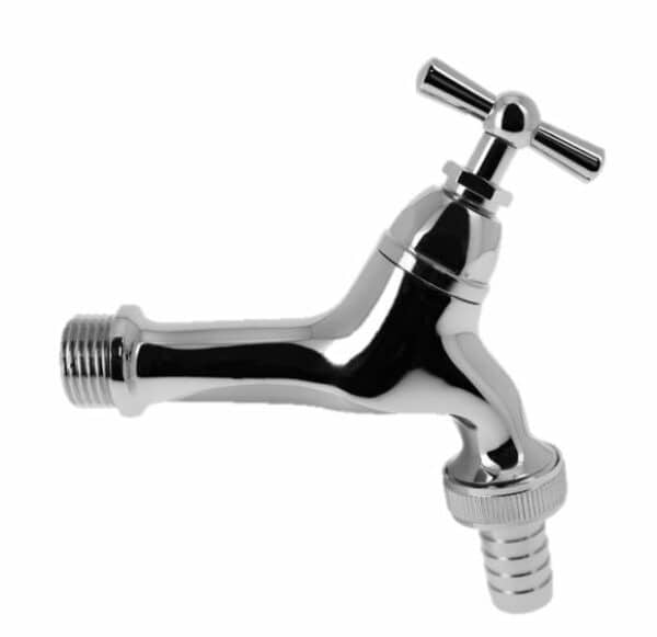 a close-up of a faucet