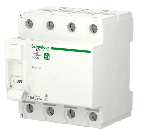 schneider aardlekschakelaar - 4p - 40a -30ma - afbeelding 4